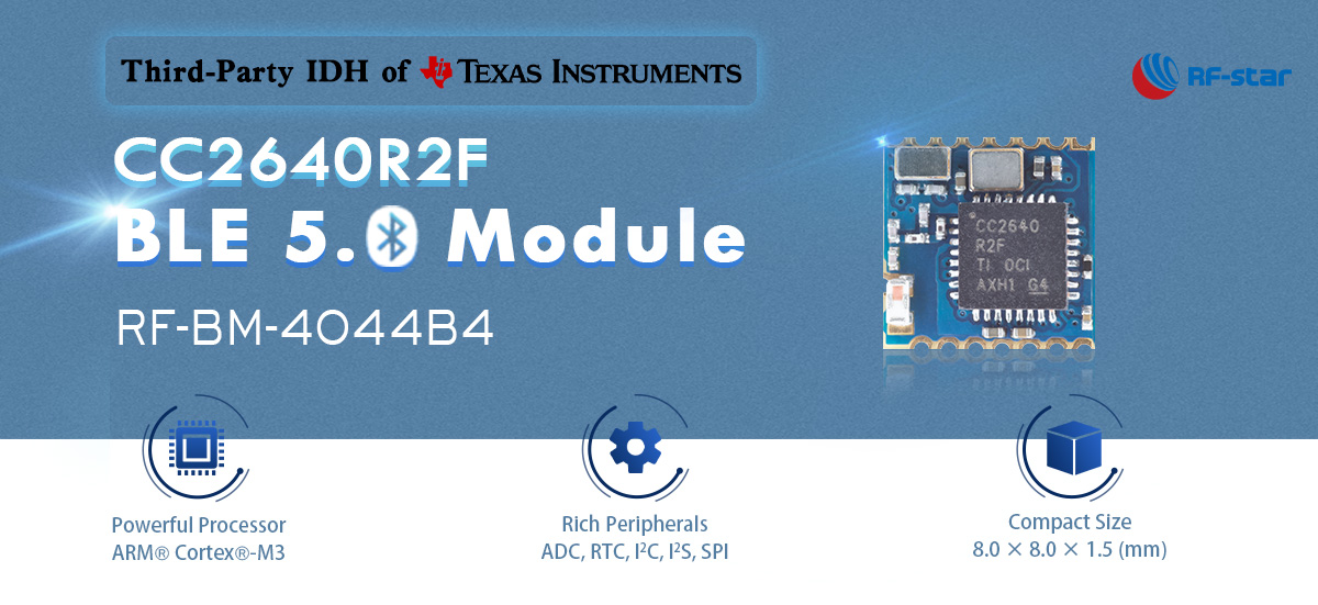 CC2640R2F Modulo BLE Bluetooth 5.0