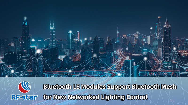 I moduli RF-star Bluetooth LE supportano la rete Bluetooth per il nuovo NLC