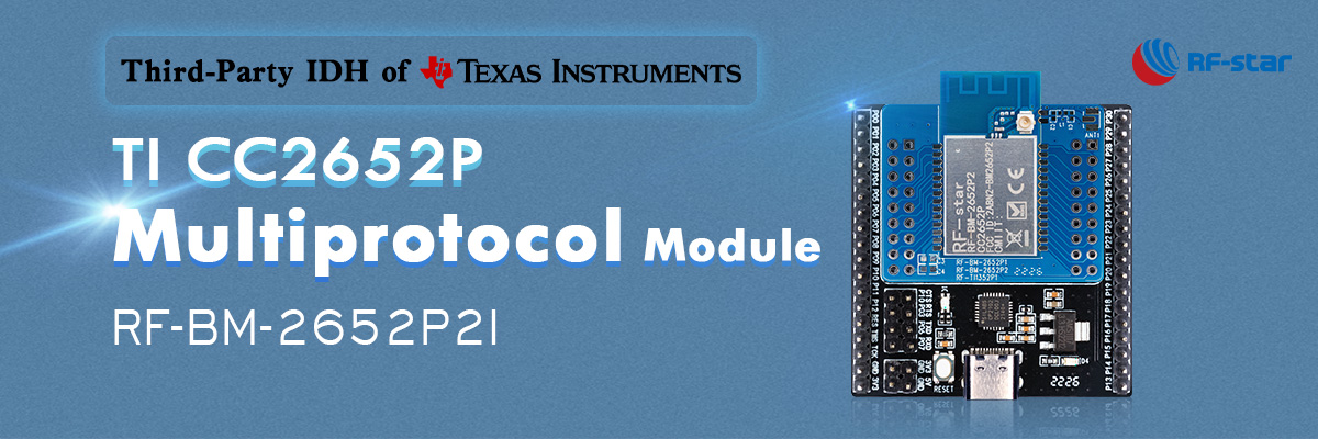 Modulo multiprotocollo TI CC2652P RF-BM-2652P2I