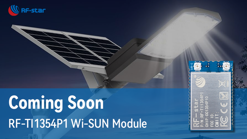 Il modulo Wi-SUN RF-TI1354P1 sarà disponibile a breve