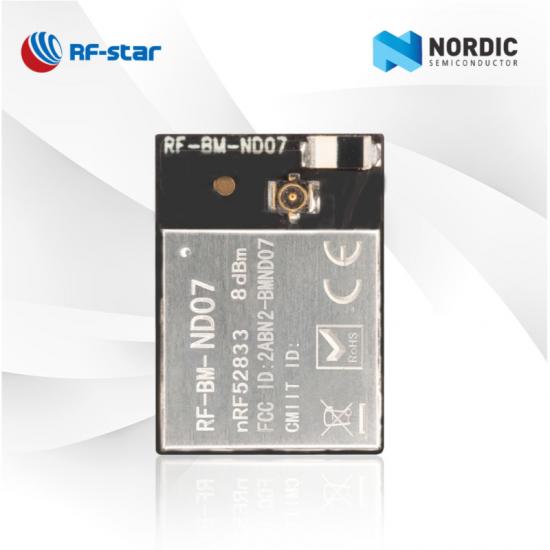 Multi-Protocol Nordic SoC nRF52833 Module RF-BM-ND07