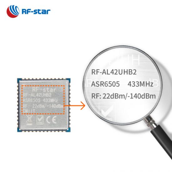 ASR6505 Modulo LoRa 433 MHz RF-AL42UHB2