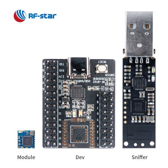 BLE5.3  SiliconLabs EFR32BG22 Module with Chip Antenna