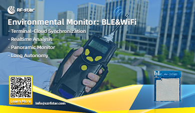 Monitoraggio ambientale BLE e Wi-Fi